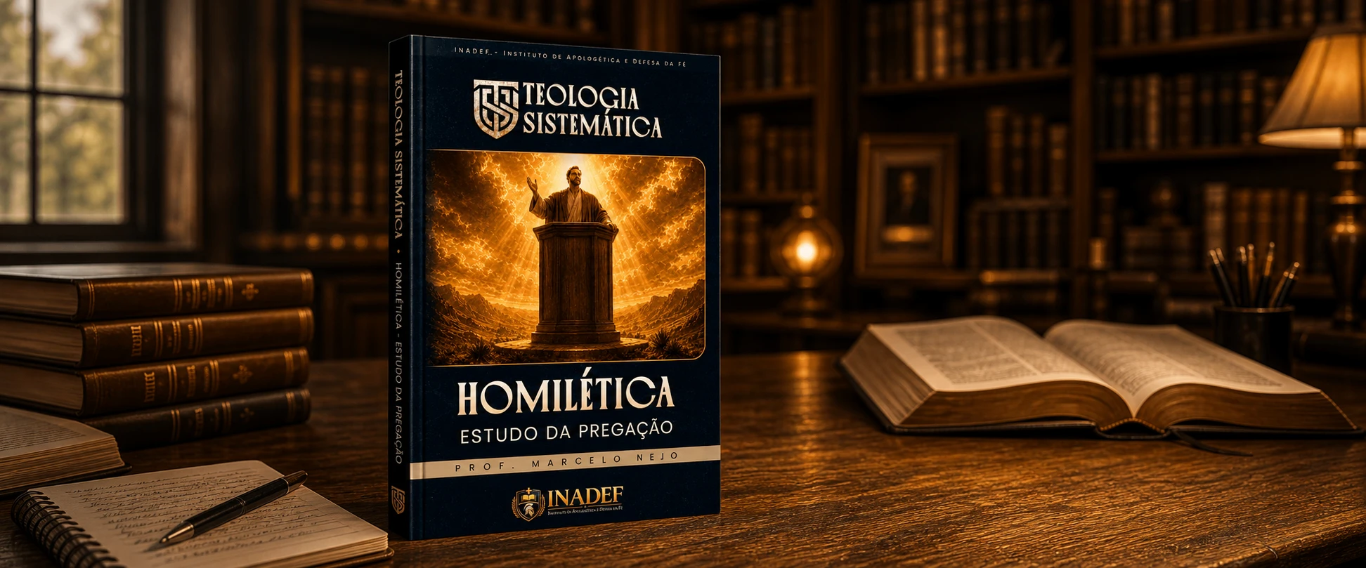 Apostila e livro de Homilética - O Estudo da Pregação